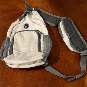 Gray Sling Bag